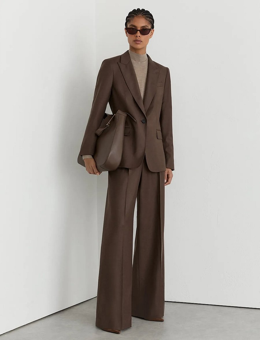 Reiss - DERBY SB BLAZER - Üherealised pintsakud - mocha brown - 4