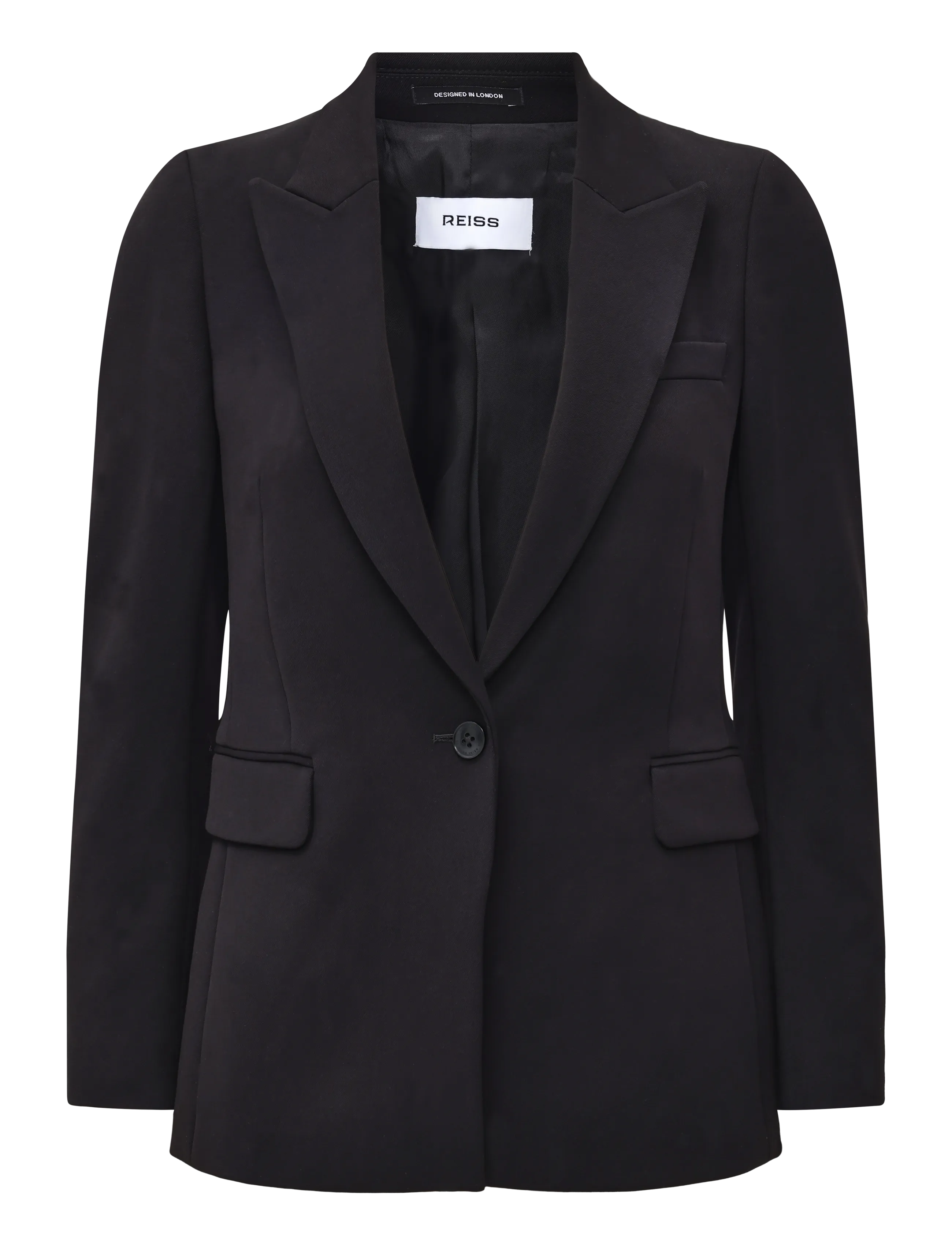 Reiss GABI SB BLAZER - Single breasted blazers - BLACK / black