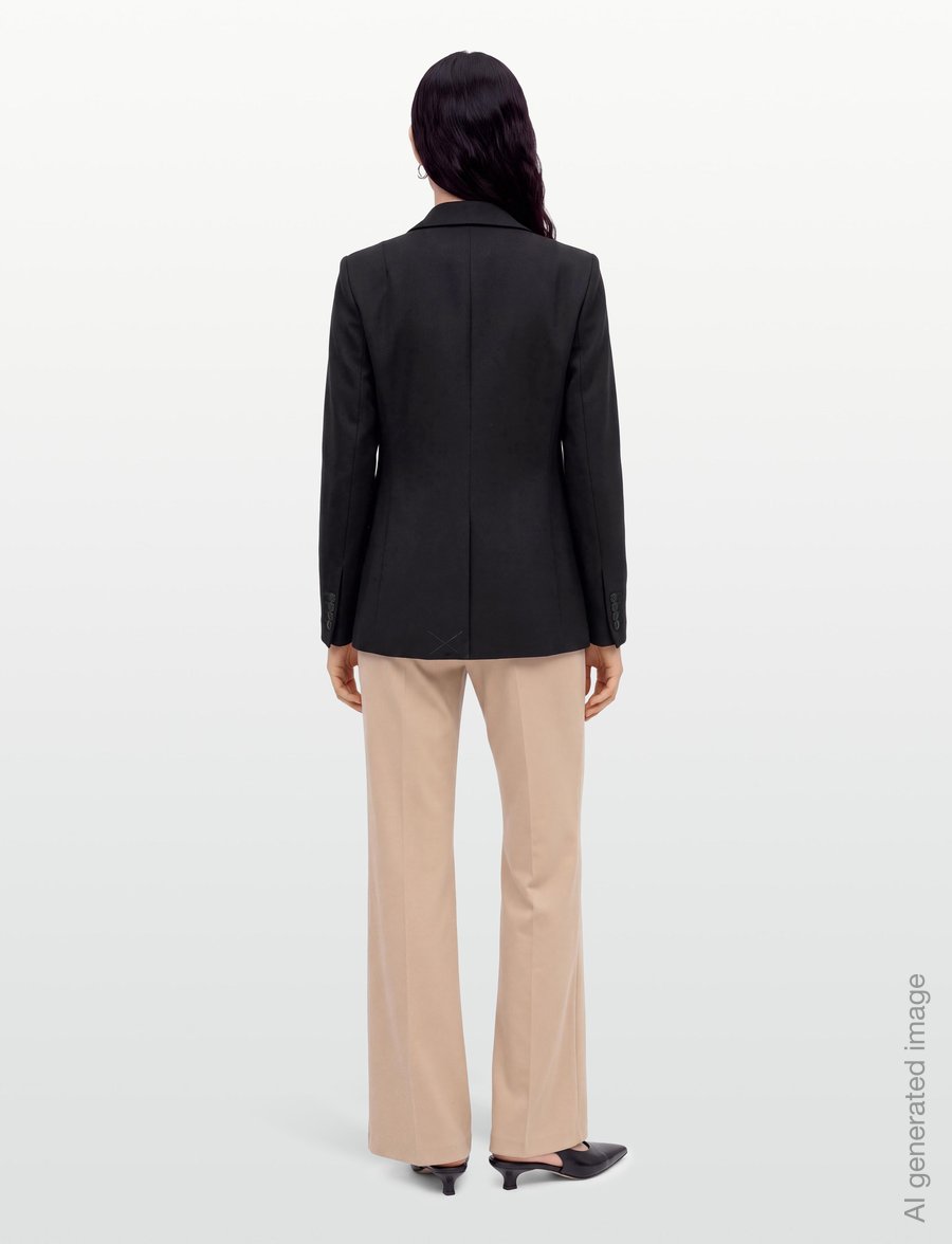 Reiss - GABI SB BLAZER - enkeltradede blazere - black - 4