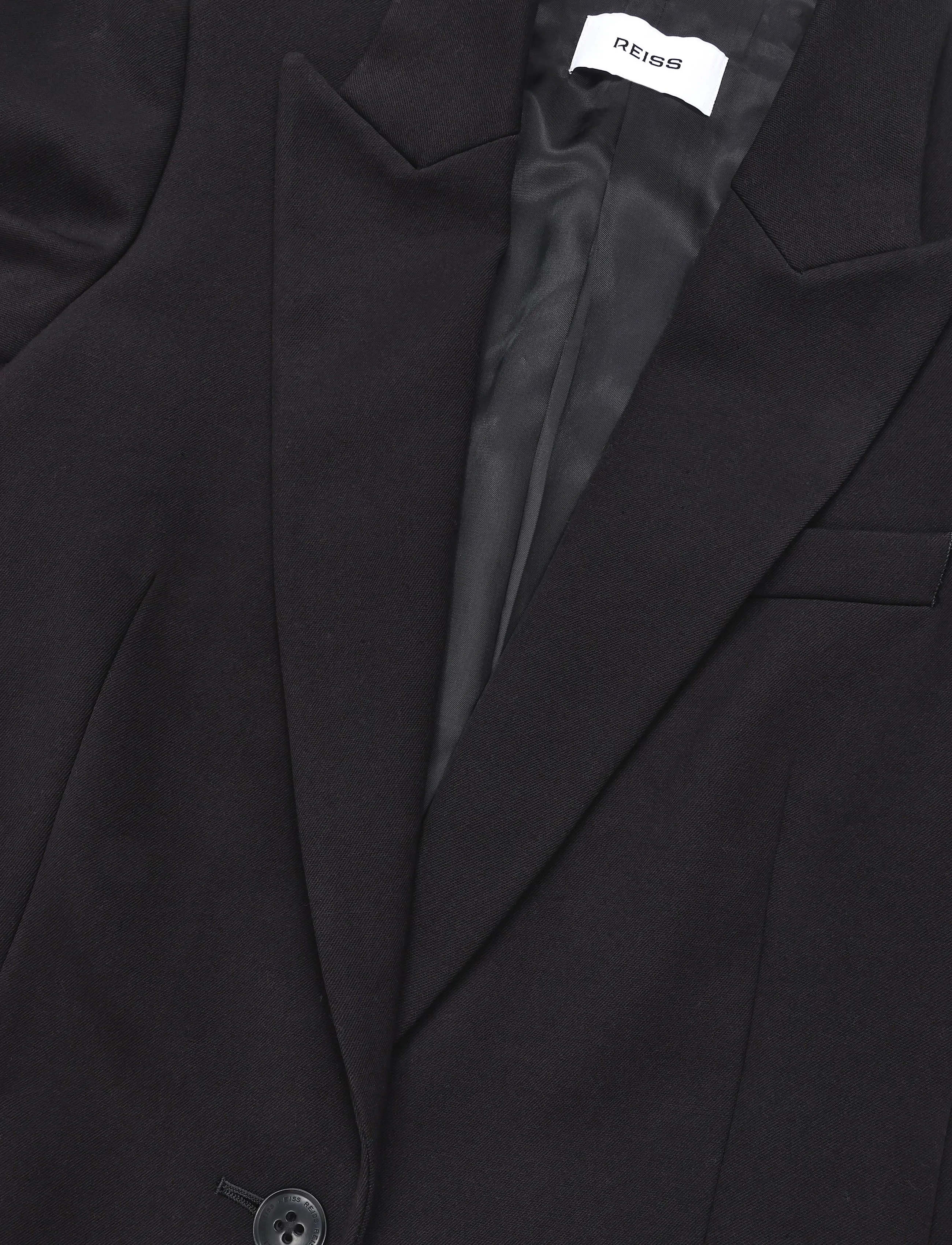 Reiss - GABI SB BLAZER - single breasted blazers - black - 2