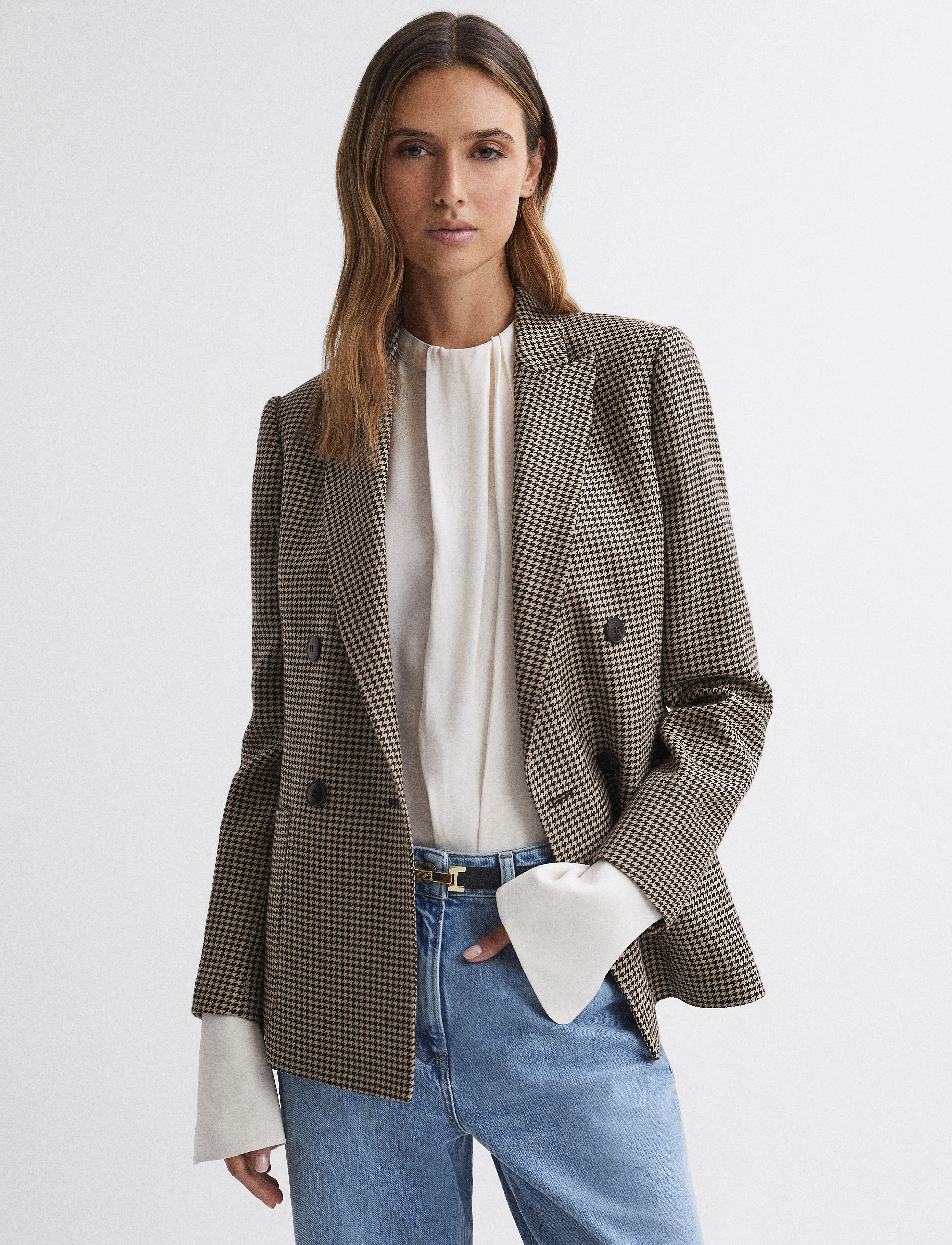 Reiss - ELLA - black/camel - 2