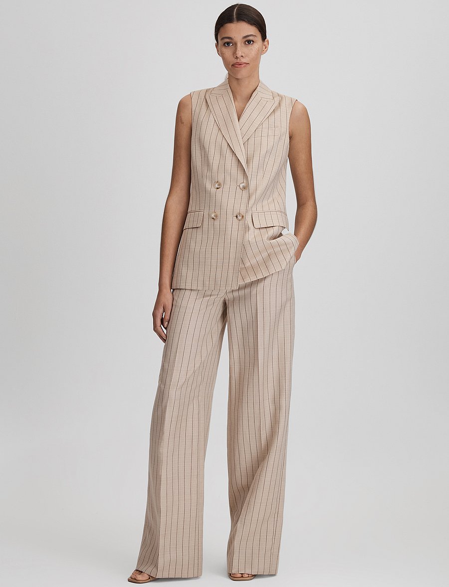 Reiss - ODETTE - double breasted blazers - neutral - 4