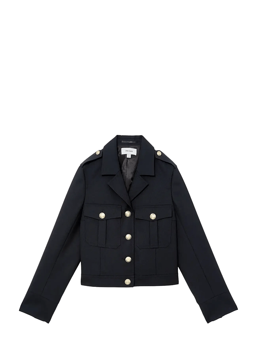 Reiss - JAQUE - wolljacken - black - 1