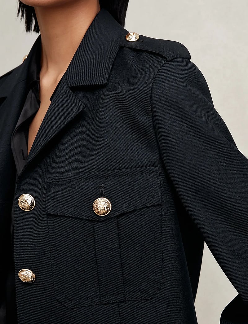 Reiss - JAQUE - korta kavajer - black - 3