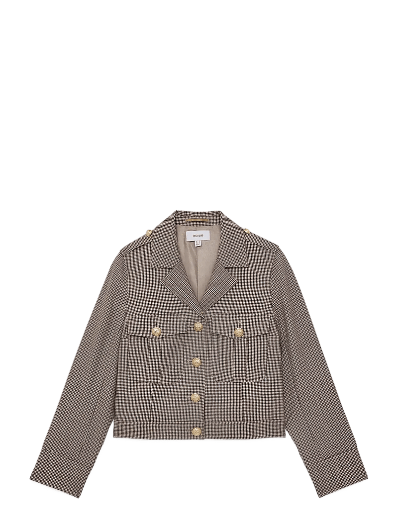 Reiss - JAQUE - ulljackor - neutral check - 1