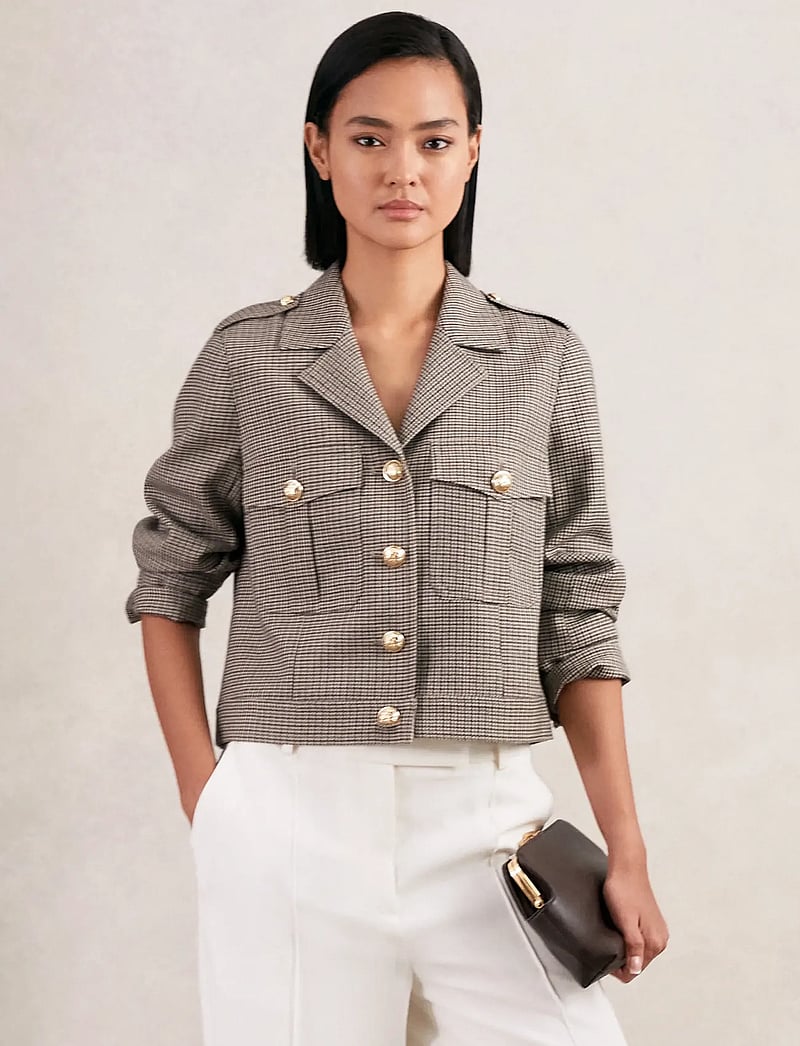 Reiss - JAQUE - ulljackor - neutral check - 0