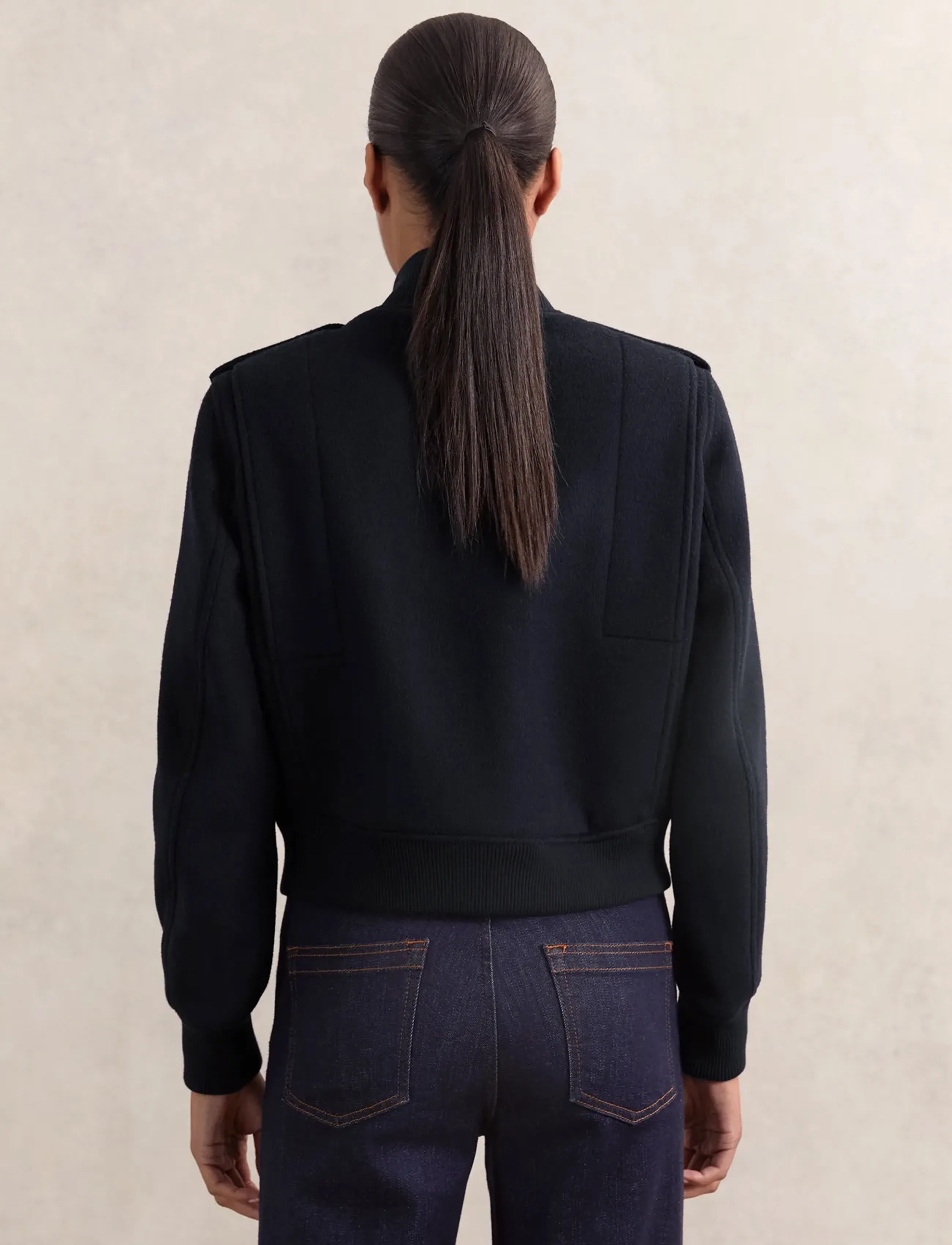 Reiss - CLEO - bomberjacken - navy - 2