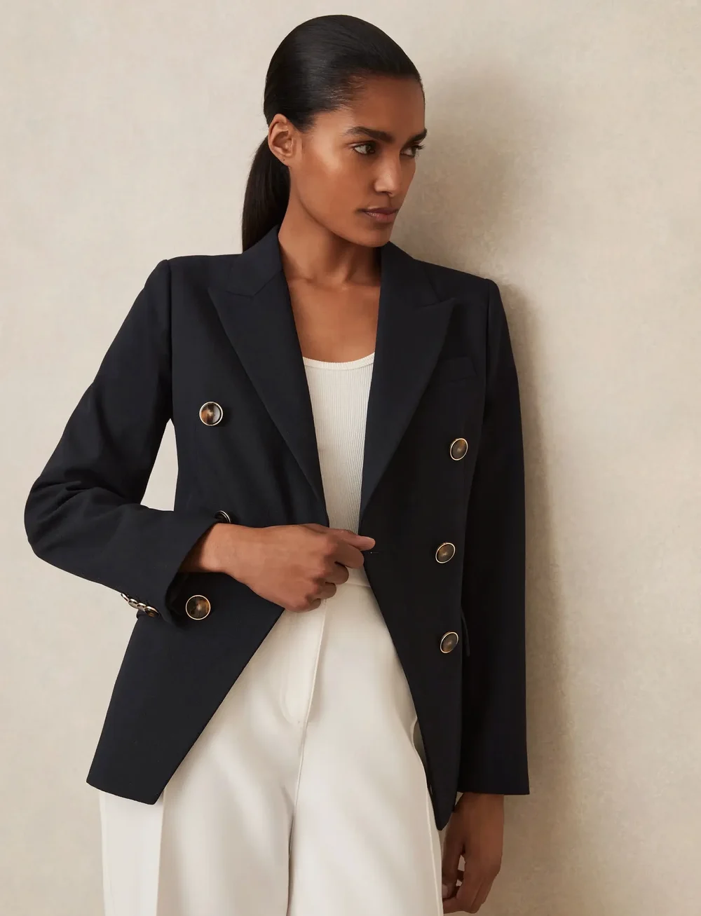 Reiss - LIA - dobbeltradede blazere - navy - 0