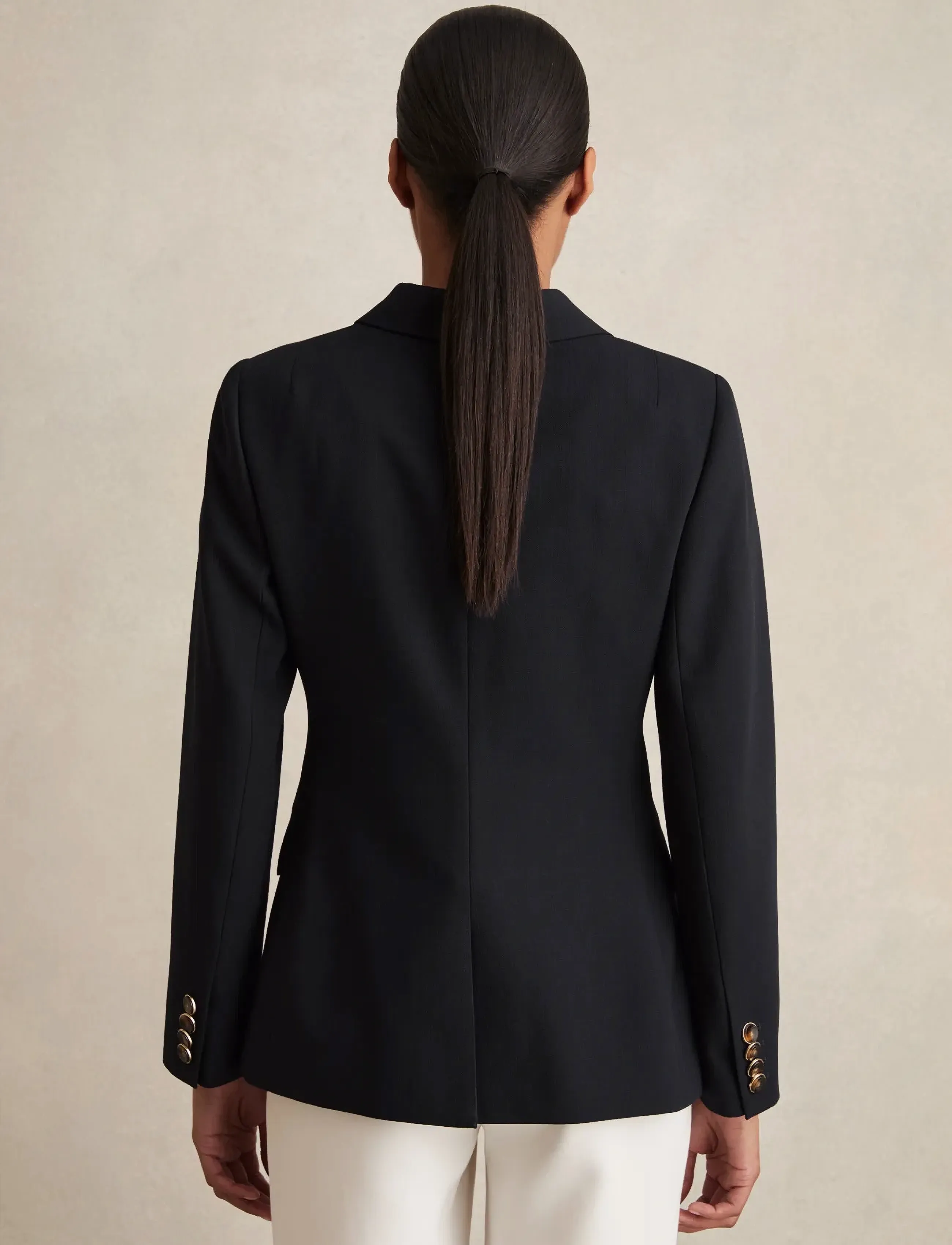 Reiss - LIA - zweireihige blazer - navy - 2