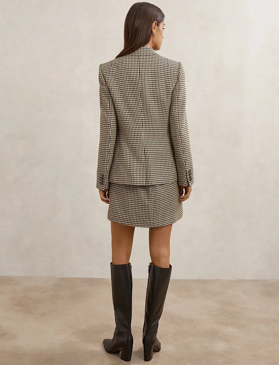 Reiss - HARTLEY - zweireihige blazer - neutral check - 3