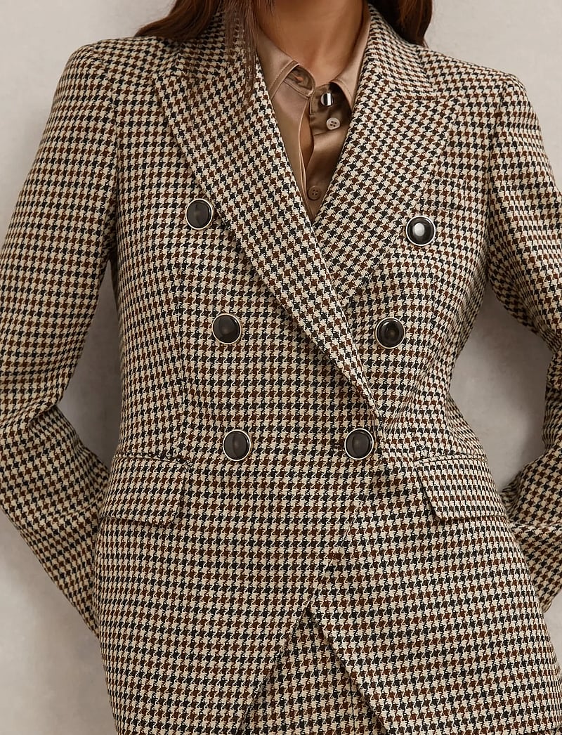 Reiss - HARTLEY - zweireihige blazer - neutral check - 4