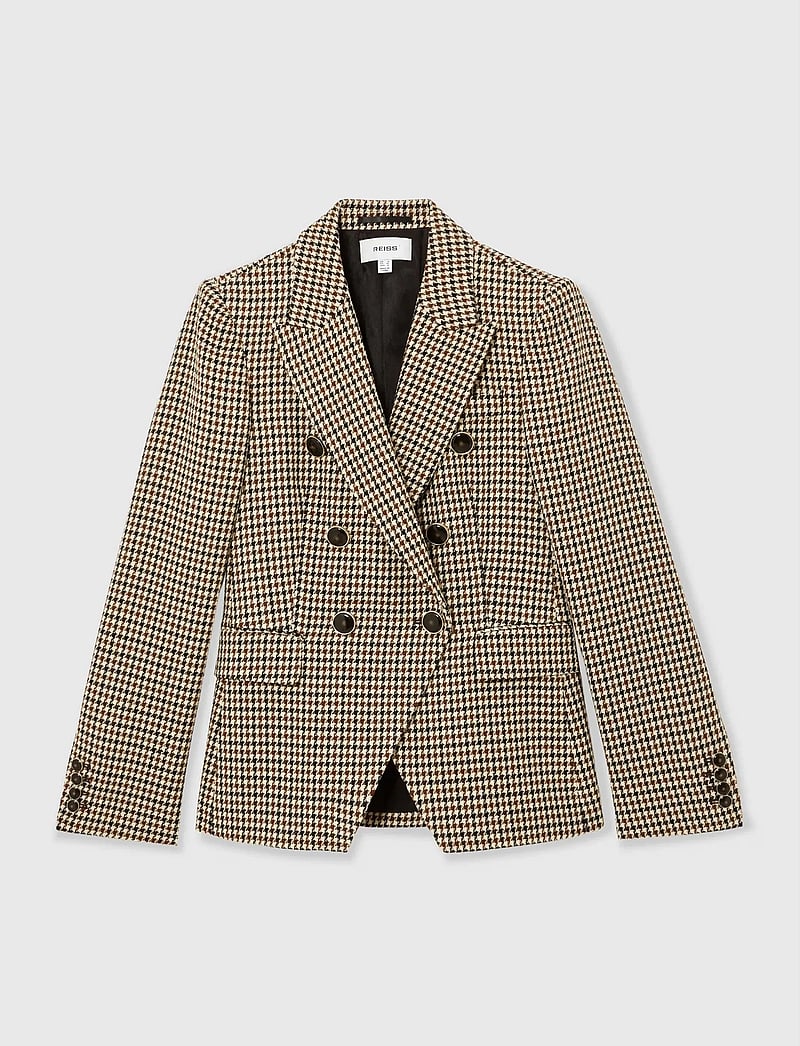 Reiss - HARTLEY - zweireihige blazer - neutral check - 5
