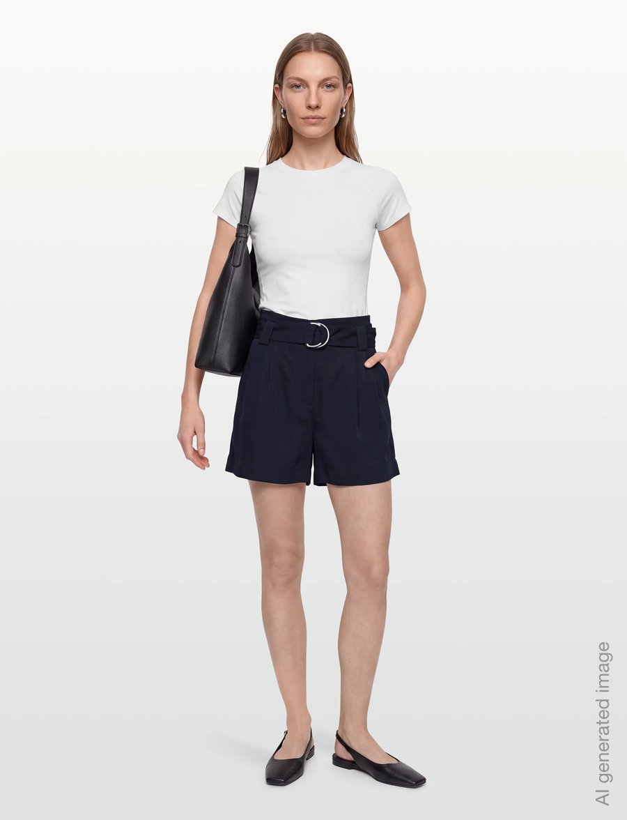 Reiss - LANA - vabaaja lühikesed püksid - 10 navy - 0