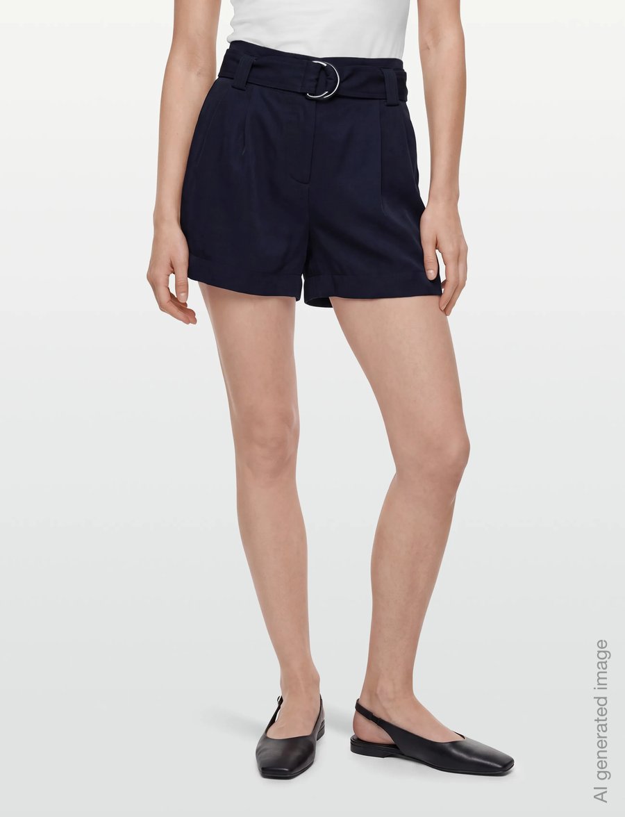 Reiss - LANA - vabaaja lühikesed püksid - 10 navy - 3