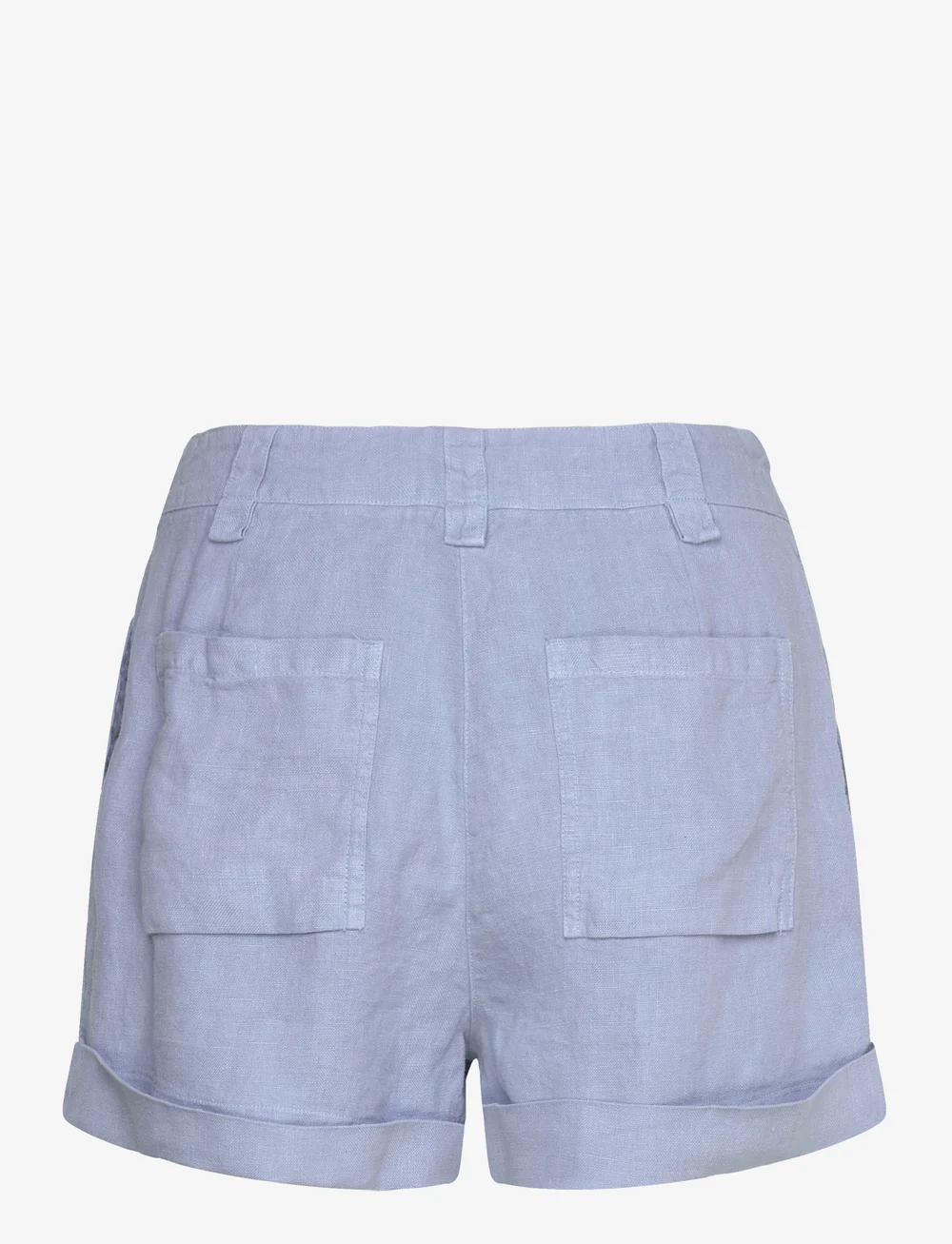Reiss - DEMI - hørshorts - dusty blue - 1