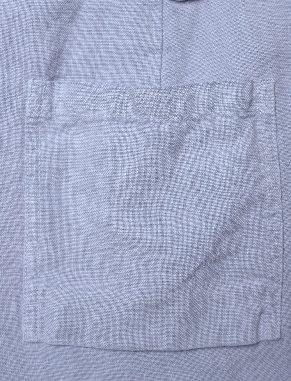 Reiss - DEMI - hørshorts - dusty blue - 4