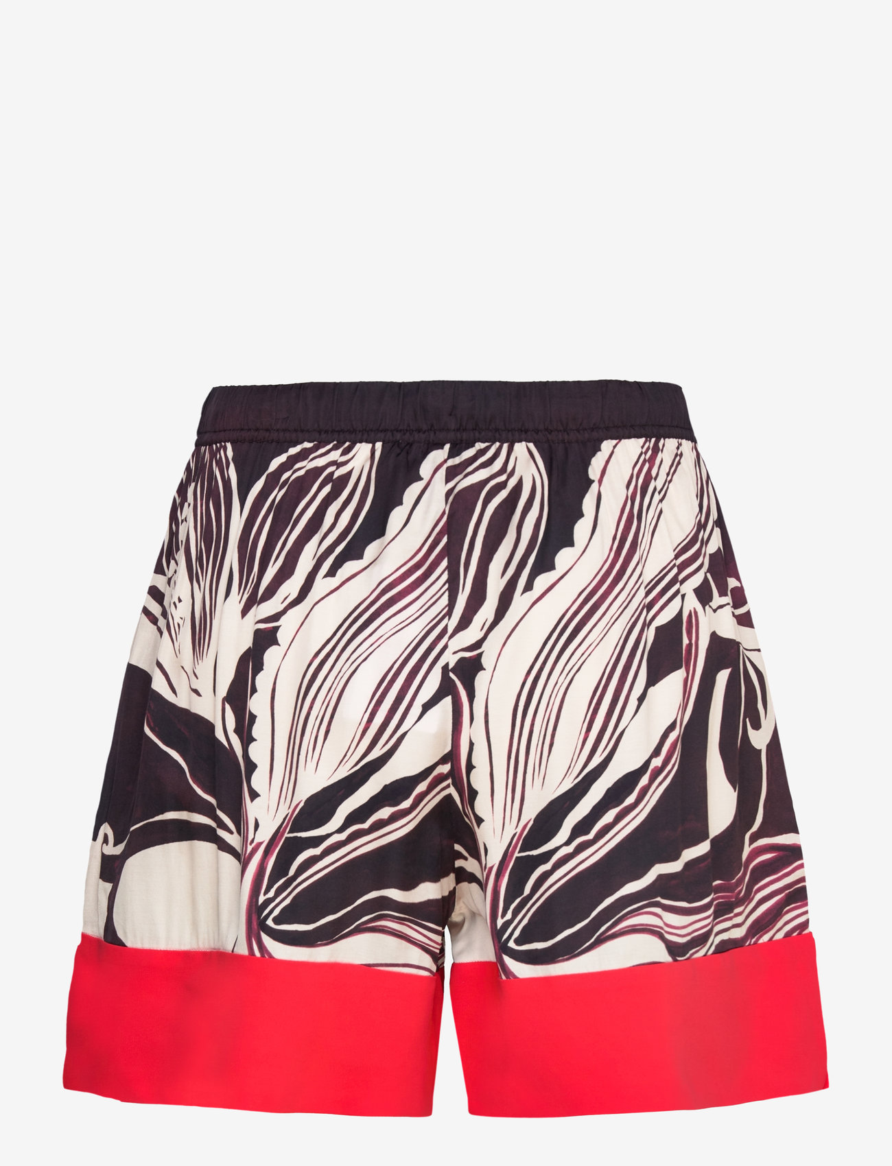 Reiss - FALLON - chino shorts - burgundy/cream - 2