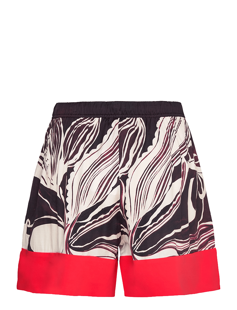 Reiss - FALLON - chino shorts - burgundy/cream - 2