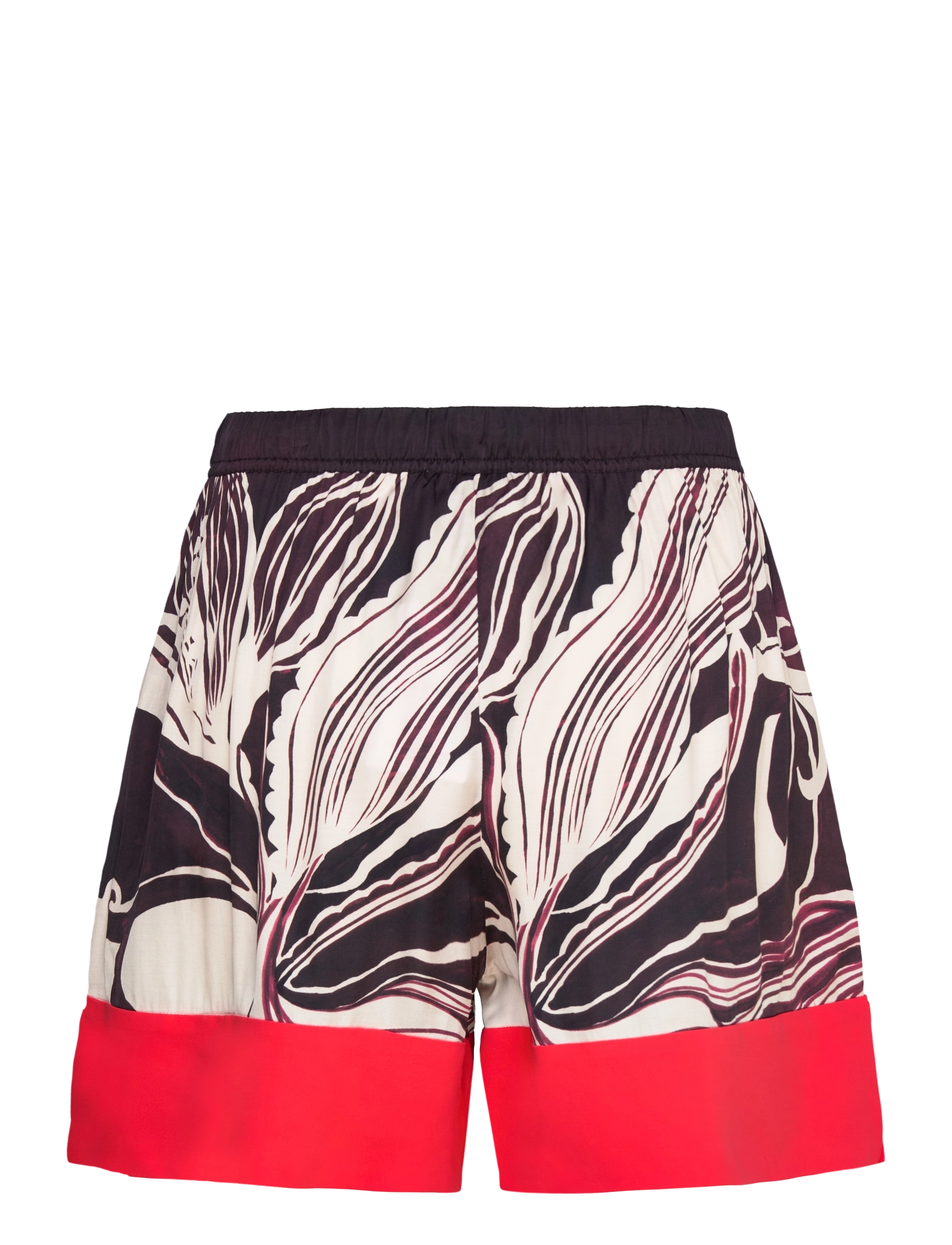 Reiss - FALLON - chino shorts - burgundy/cream - 2