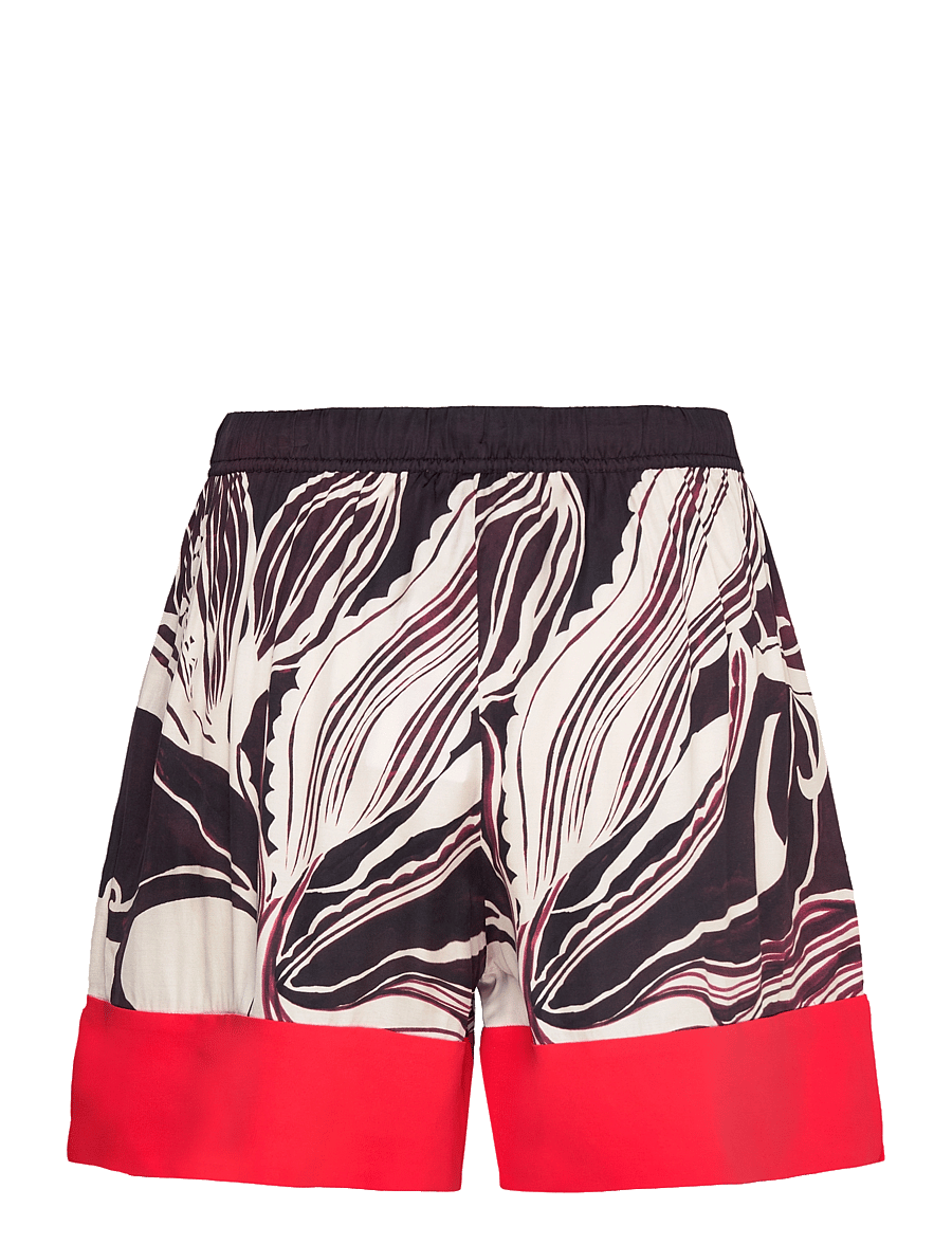 Reiss - FALLON - chino-shorts - burgundy/cream - 2