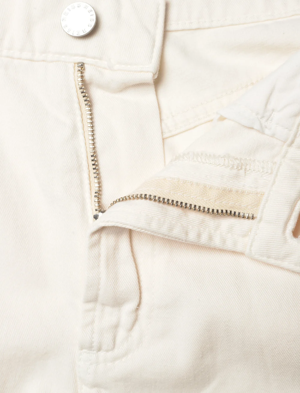 Reiss - COLORADO - lühikesed teksapüksid - cream - 3