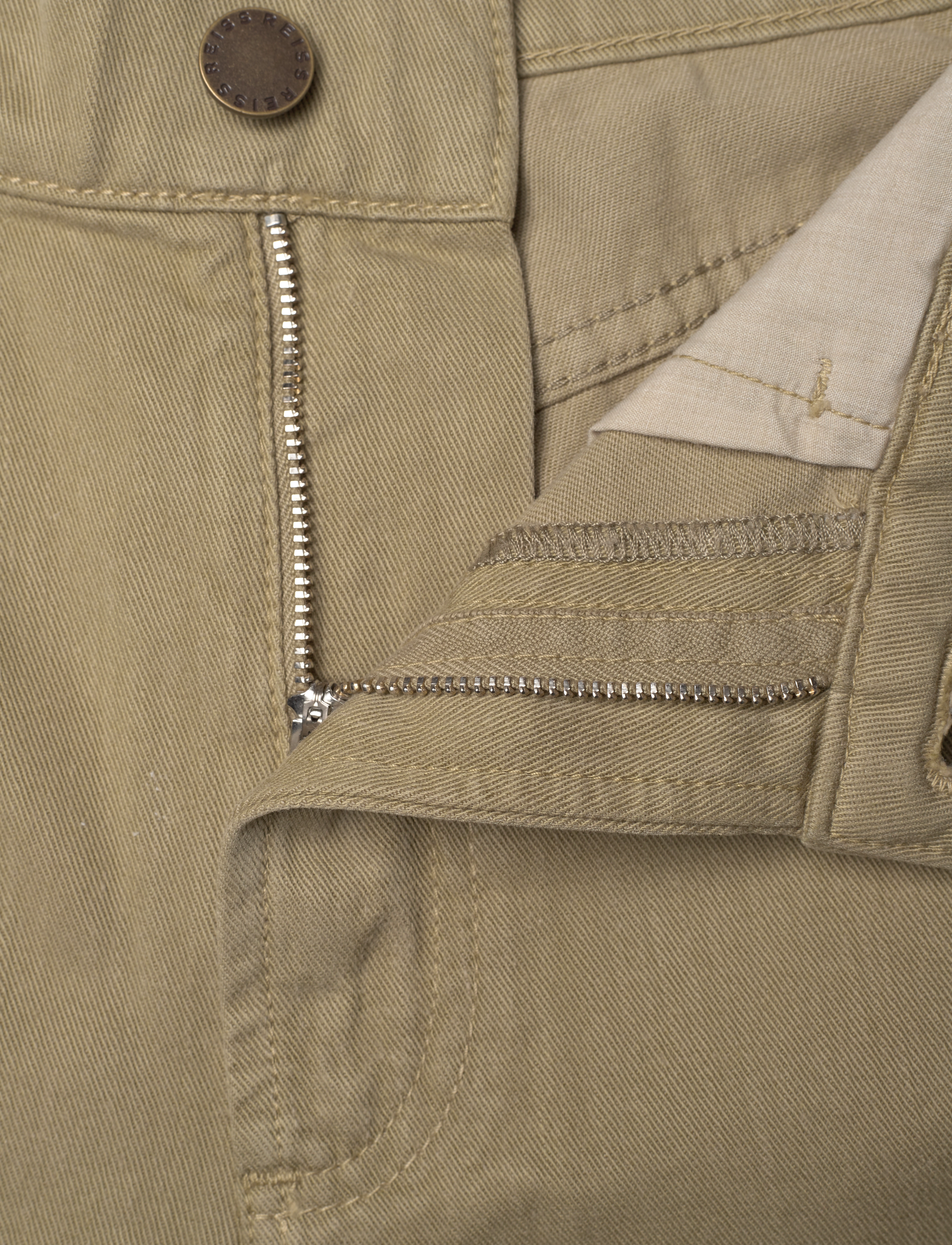 Reiss - COLORADO - denim shorts - khaki - 3