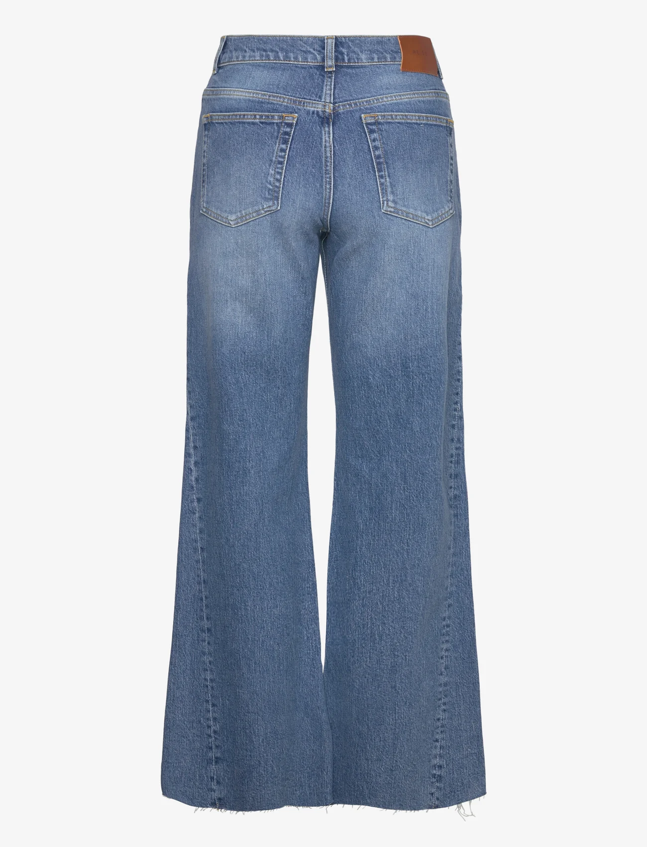 Reiss - CALLA - brede jeans - mid blue - 1