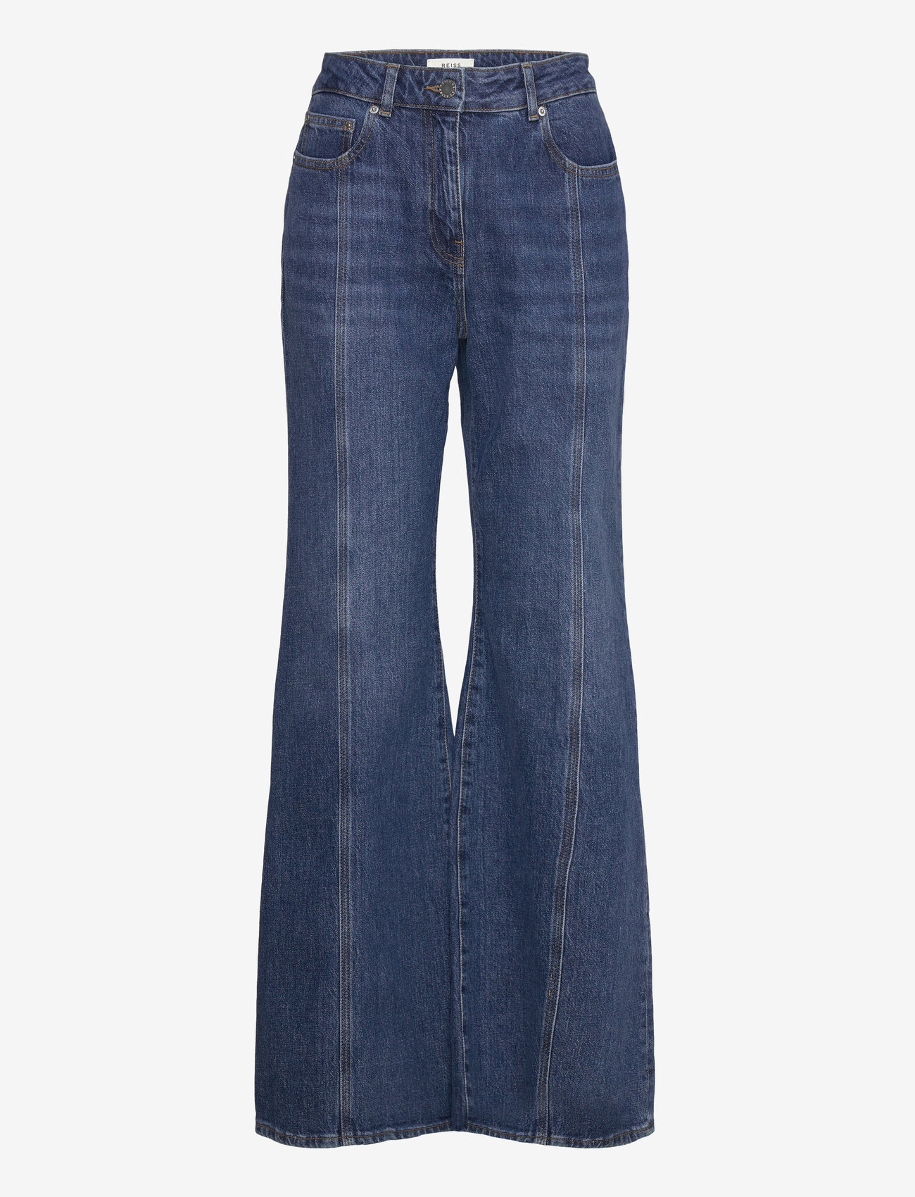 Reiss - JUNIPER - flared jeans - mid blue - 0