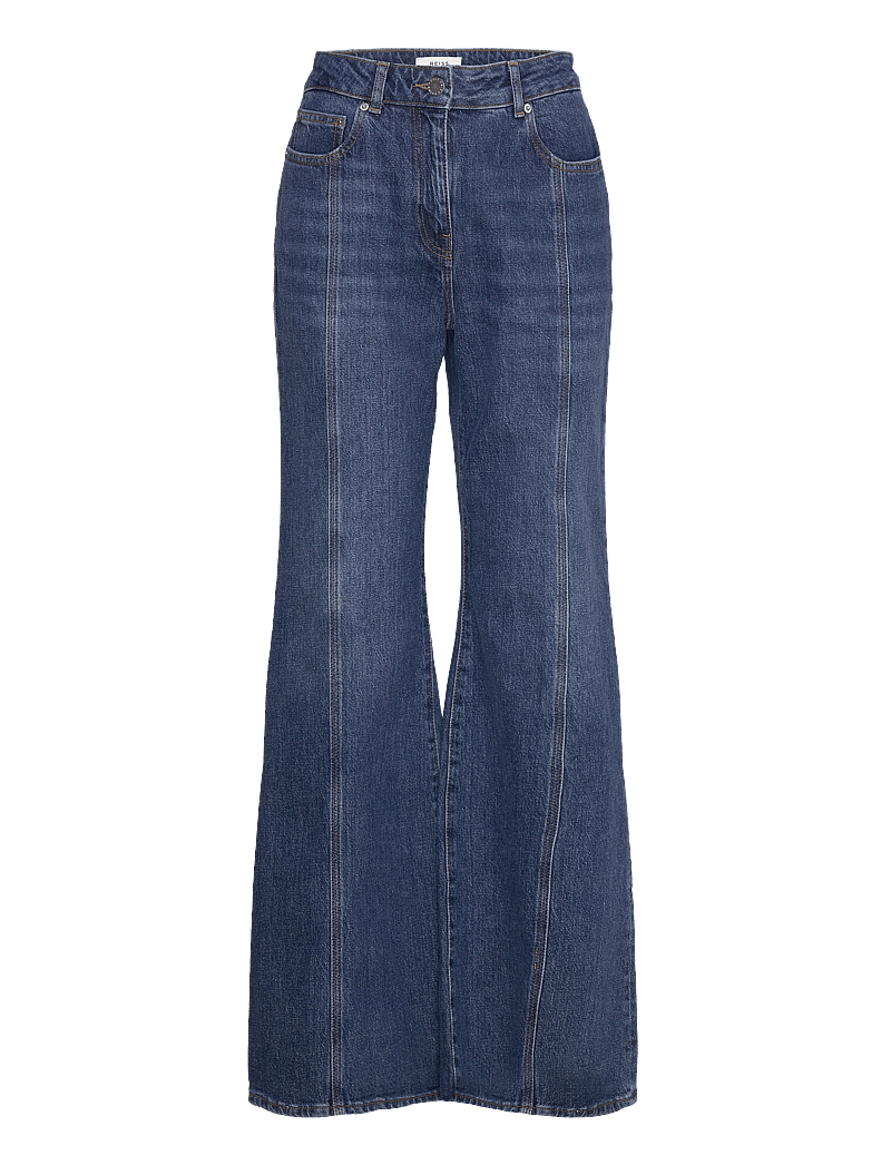 Reiss - JUNIPER - utsvängda jeans - mid blue - 0