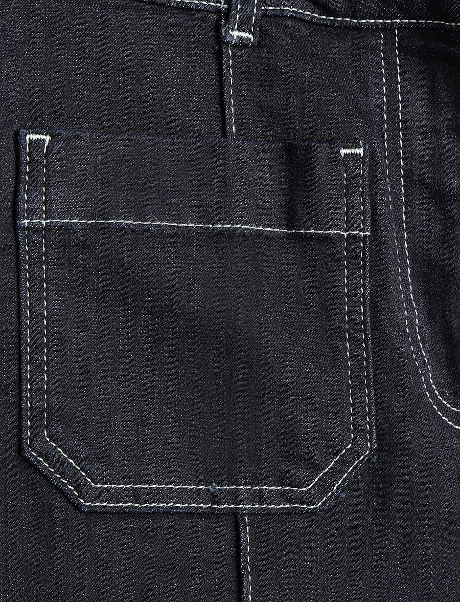 Reiss - SAKURA FLARE PATCH POCKET JEAN - flared jeans - indigo blue - 2
