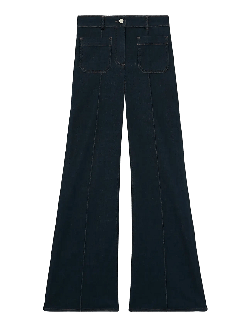 Reiss - SAKURA - flared jeans - dark blue - 1
