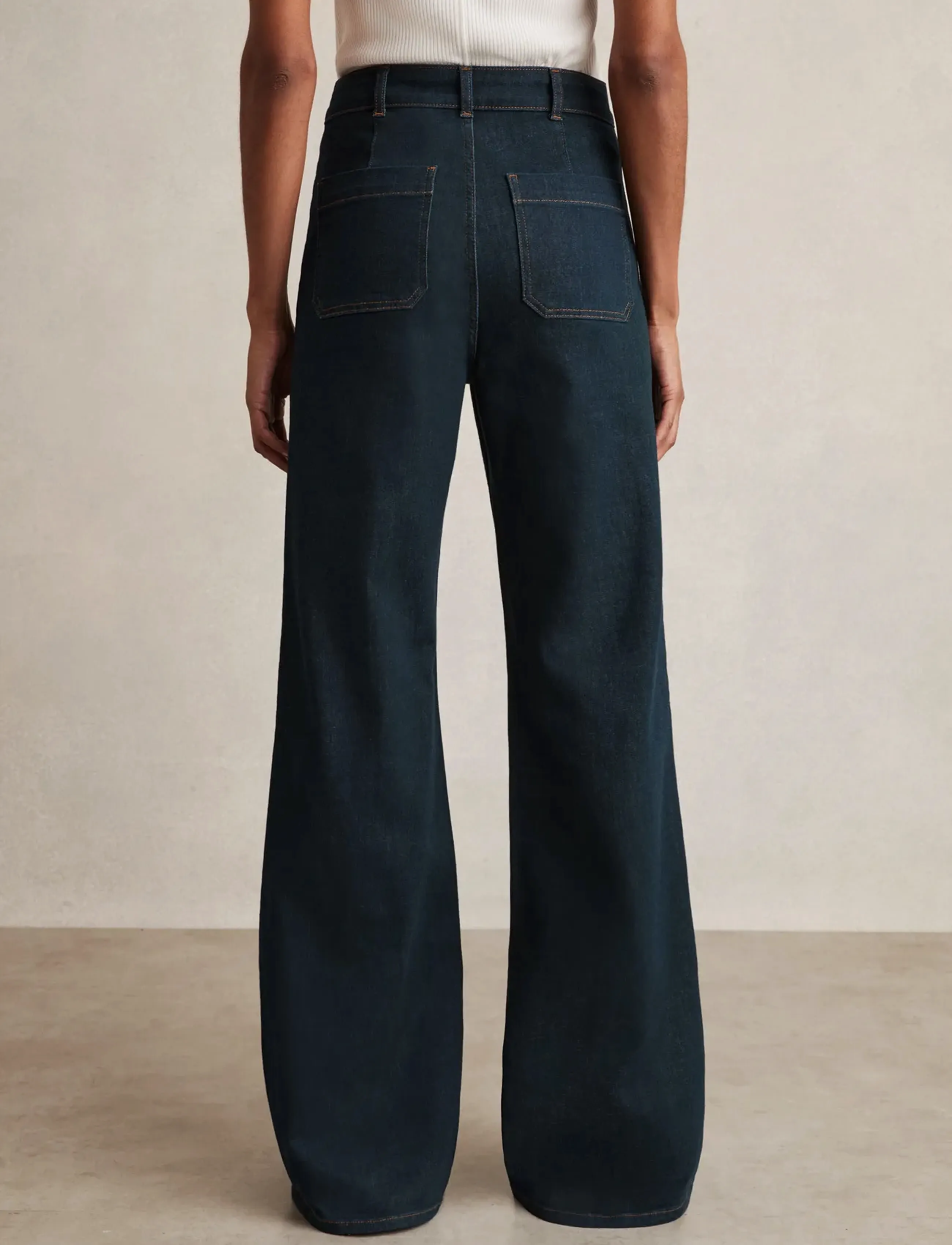 Reiss - SAKURA - schlaghosen - dark blue - 2
