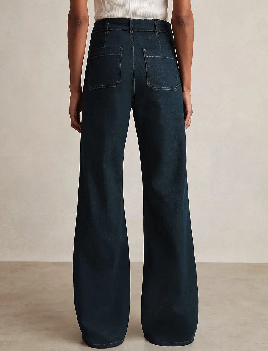 Reiss - SAKURA - utsvängda jeans - dark blue - 2