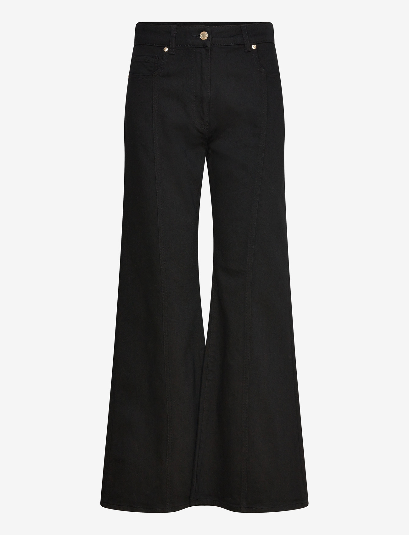 Reiss - JUNE - flared jeans - black - 1