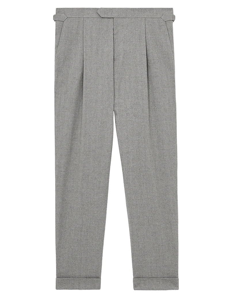 Reiss - COMPLEX - pantalons habillés - grey - 1