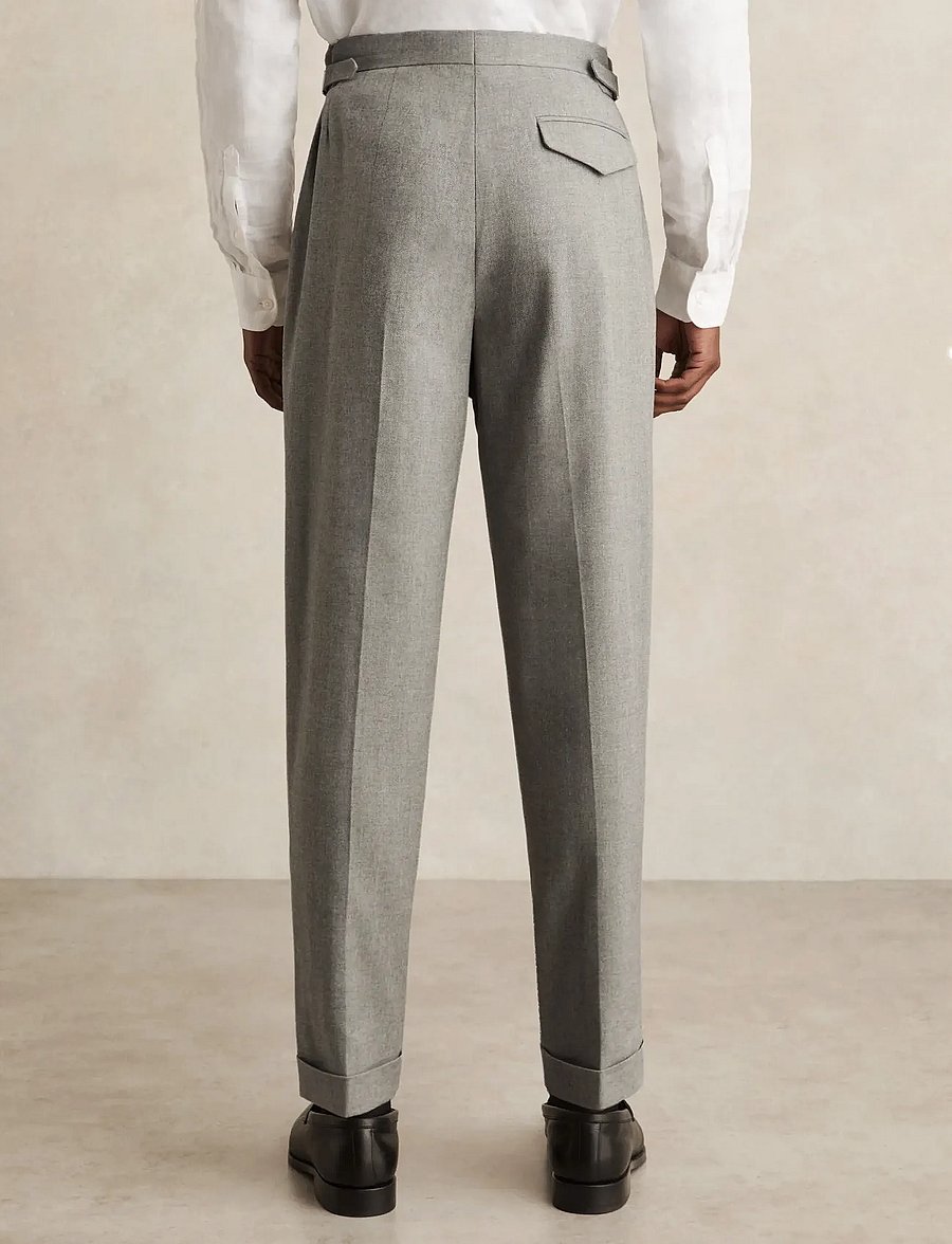 Reiss - COMPLEX - pantalons habillés - grey - 2