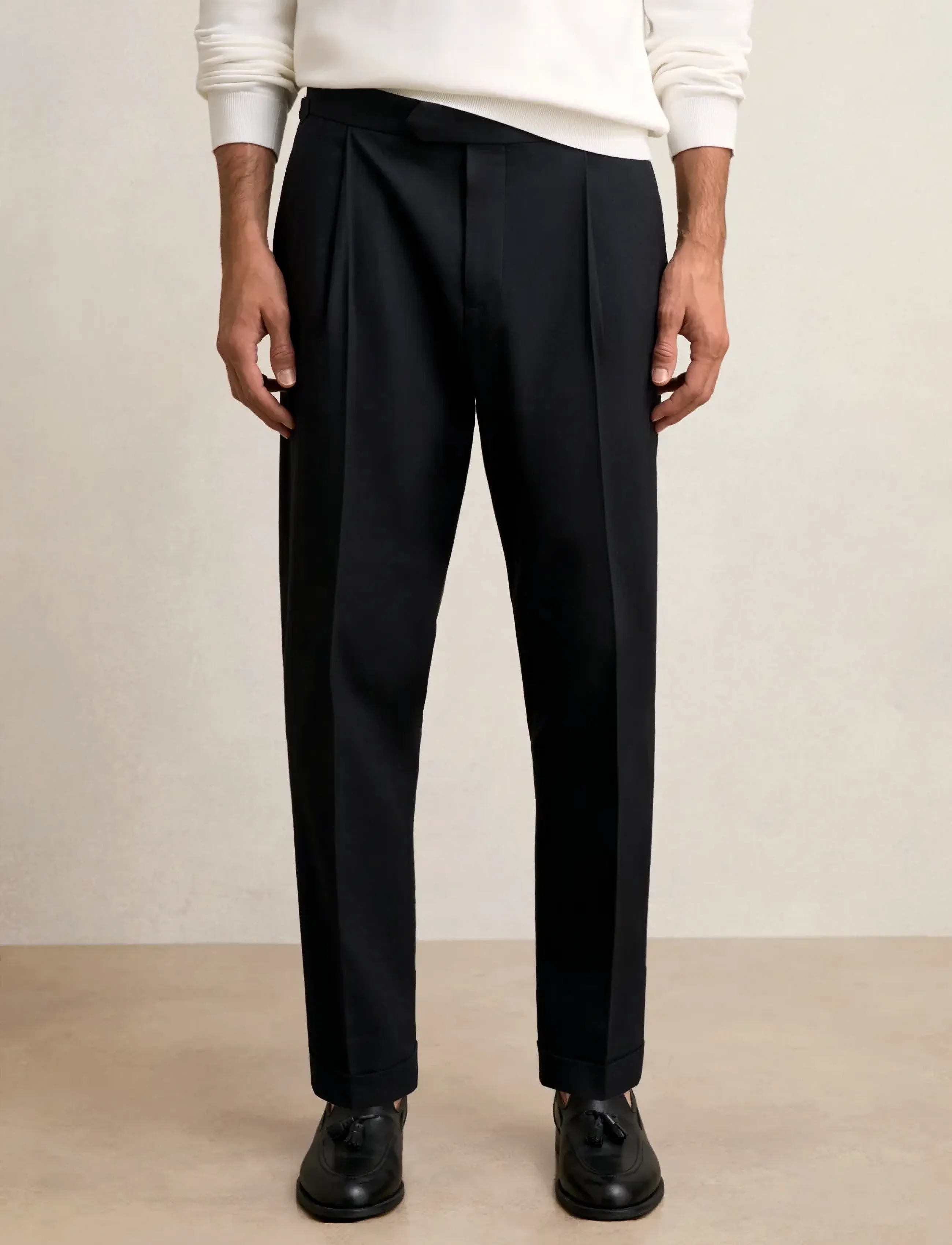 Reiss COMPLEX - Last chance - NAVY / navy