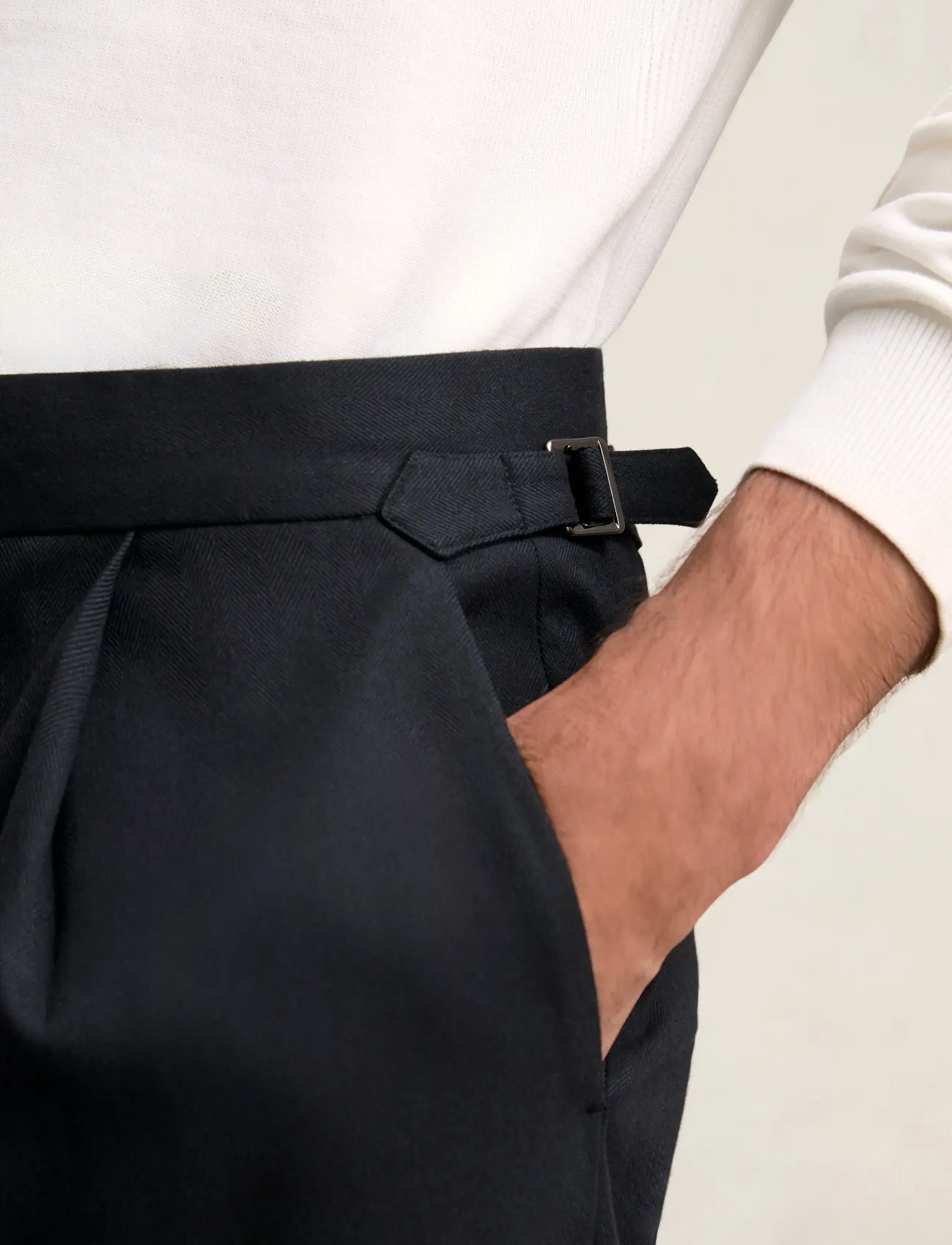 Reiss - COMPLEX - kostymbyxor - navy - 3