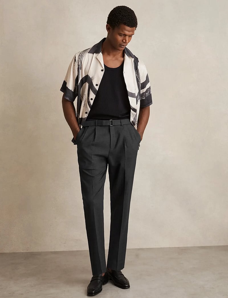 Reiss - STRAP - habitbukser - charcoal grey - 0