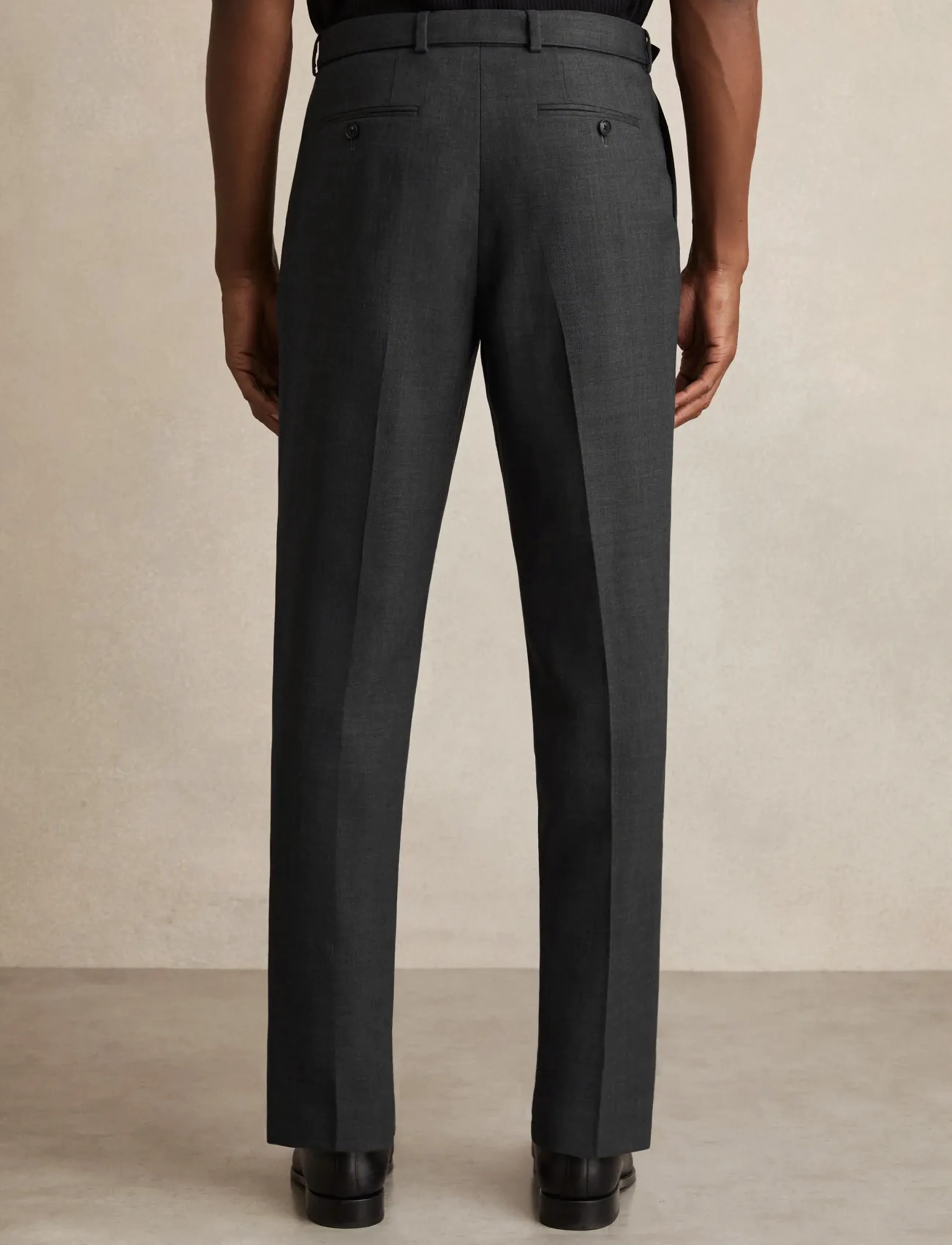 Reiss - STRAP - charcoal grey - 3