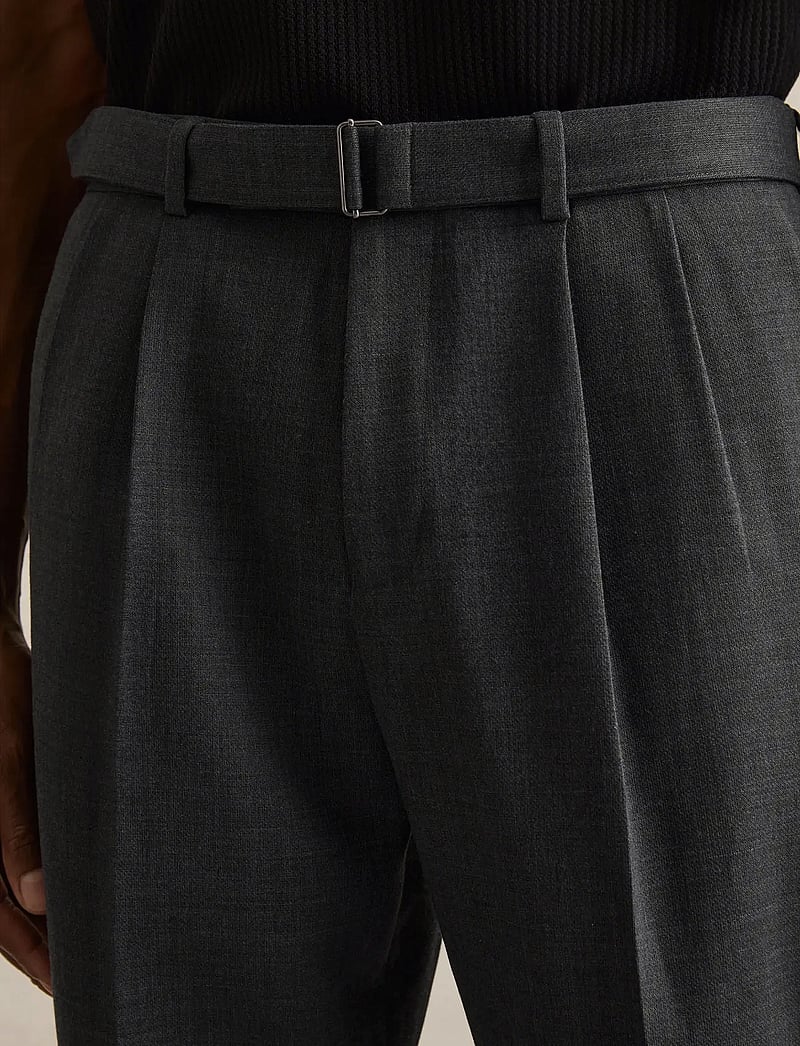 Reiss - STRAP - habitbukser - charcoal grey - 4