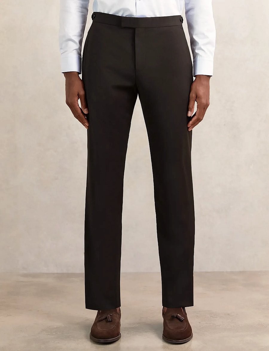 Reiss - OSCAR - pantalons - chocolate brown - 0