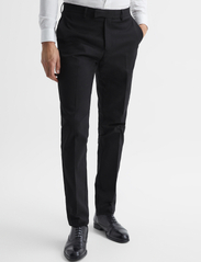 Reiss - EASTBURY REG - formal trousers - black - 0
