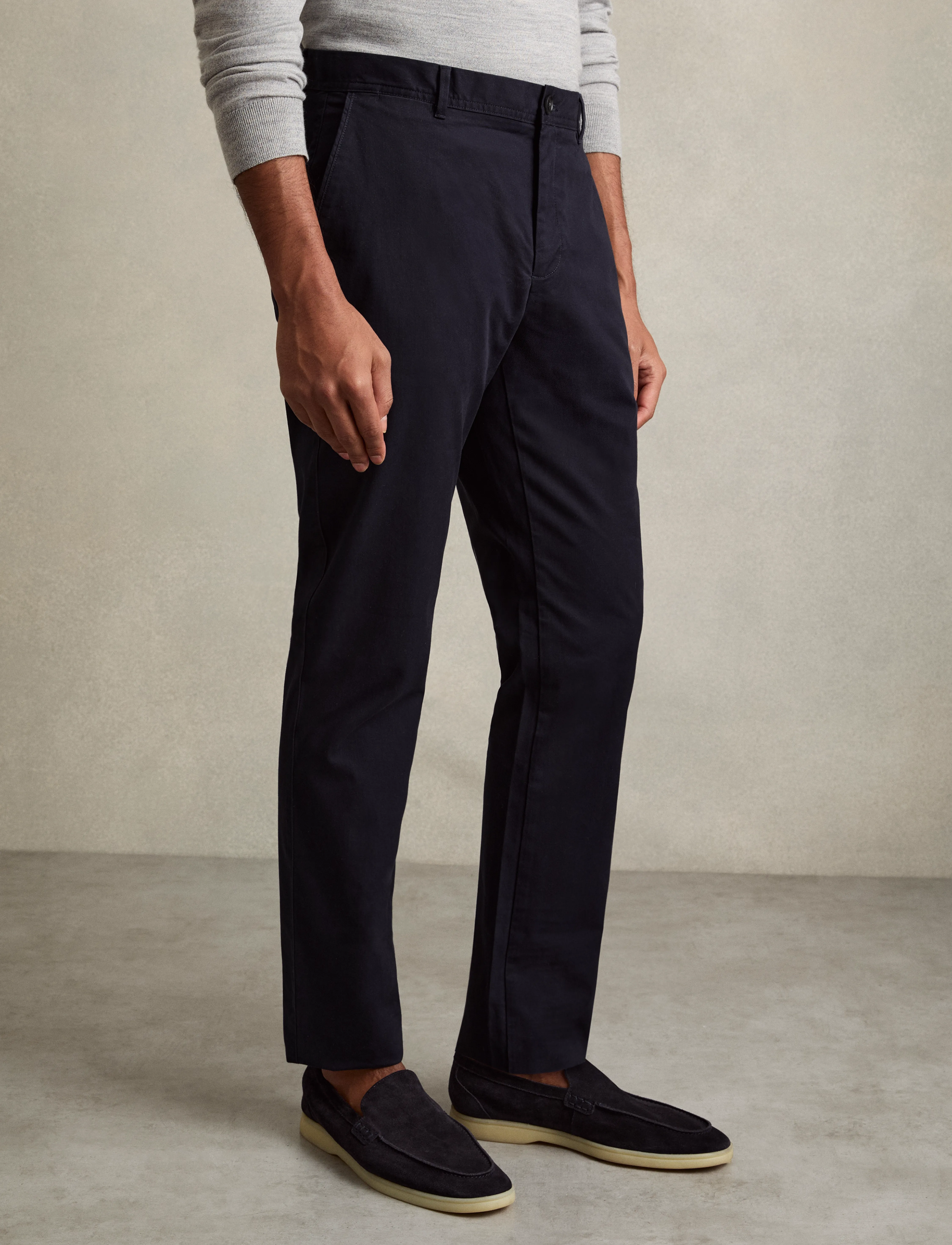 Reiss Pitch, 30, Navy, Bukser > Chinos, Herre
