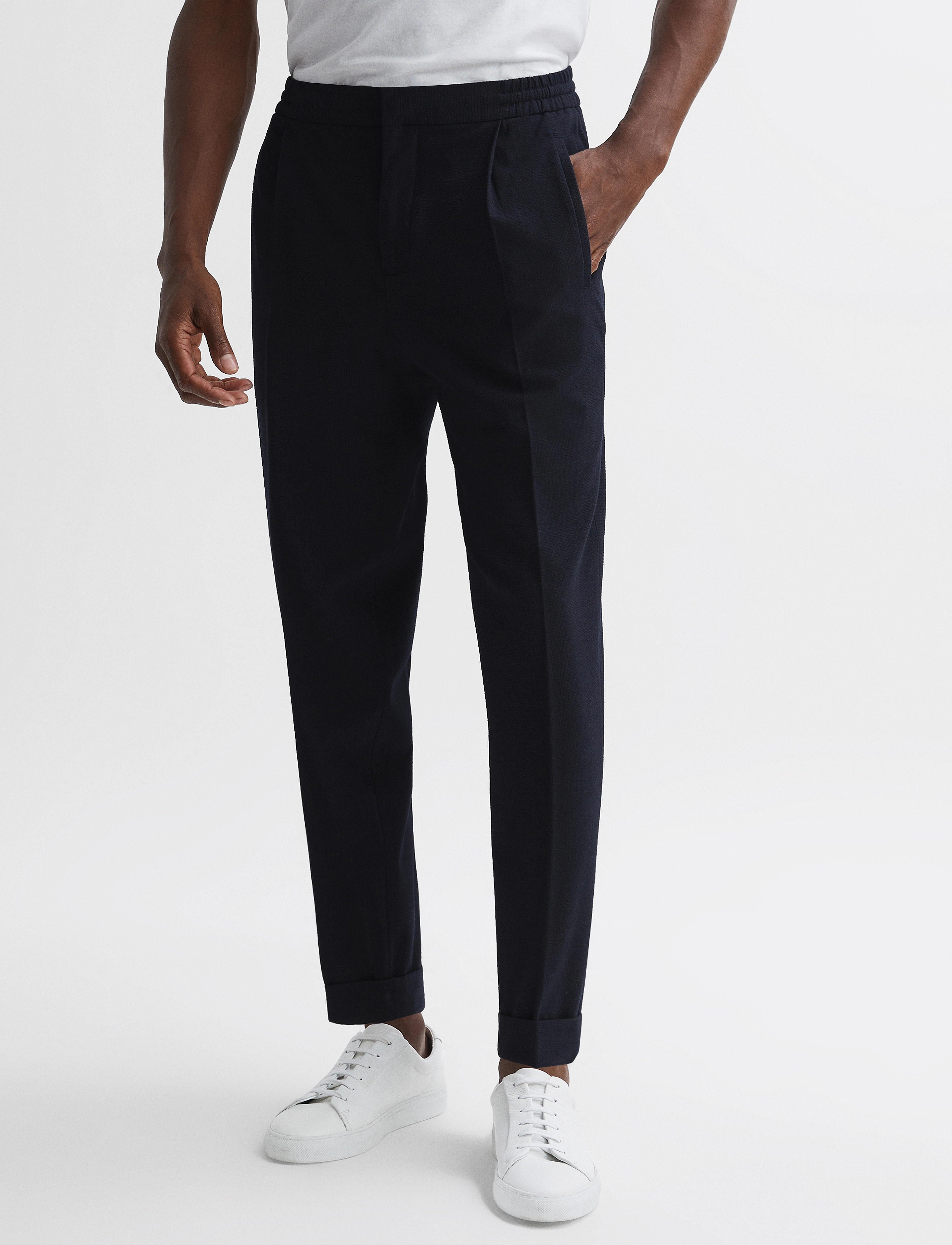 Reiss - BERRY - navy - 2