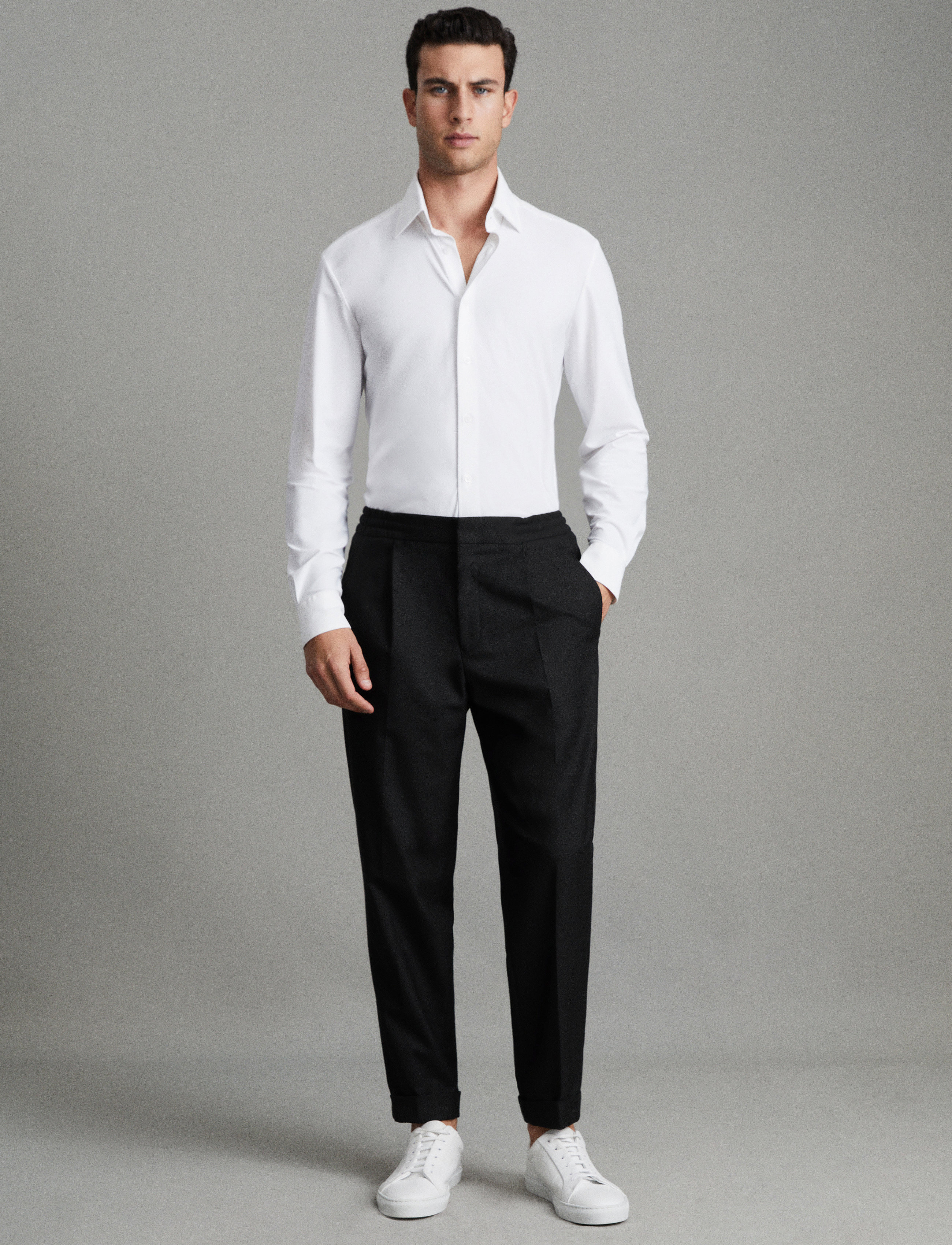 Reiss - BRIGHTON - black - 4