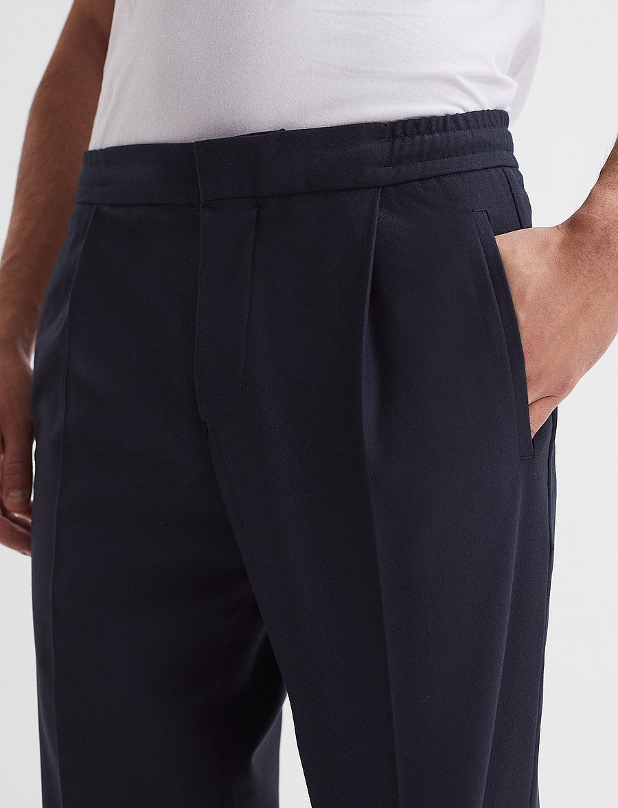 Reiss - BRIGHTON - ikdienas bikses - navy - 4