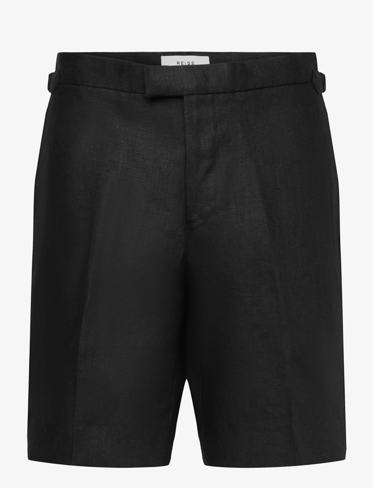 Reiss - SEARCY - linen shorts - black - 0