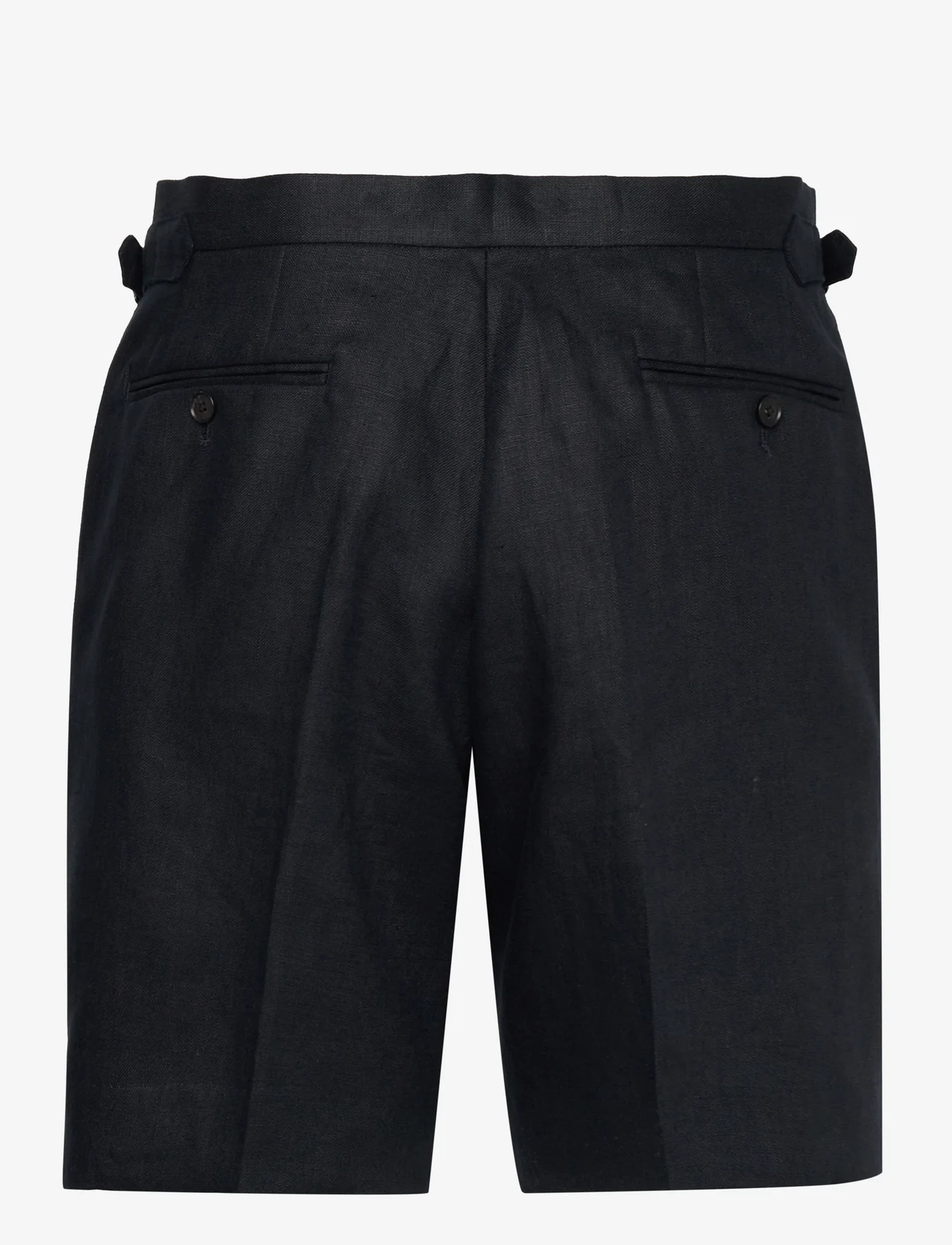 Reiss - SEARCY - linen shorts - indigo - 1