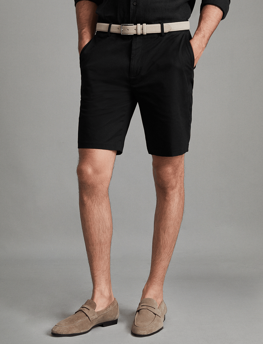 Reiss - WICKET - chinos shorts - black - 0